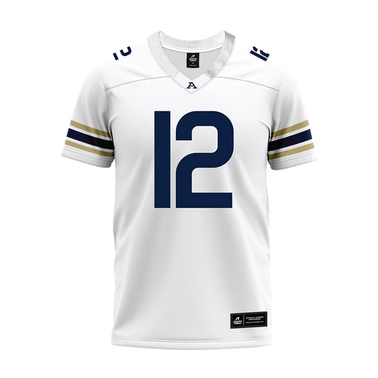 Akron - NCAA Football : Iesa Jarmon - White Premium Football Jersey-0