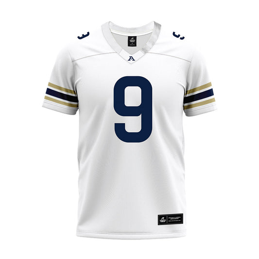 Akron - NCAA Football : Aamii Branch - White Premium Football Jersey-0