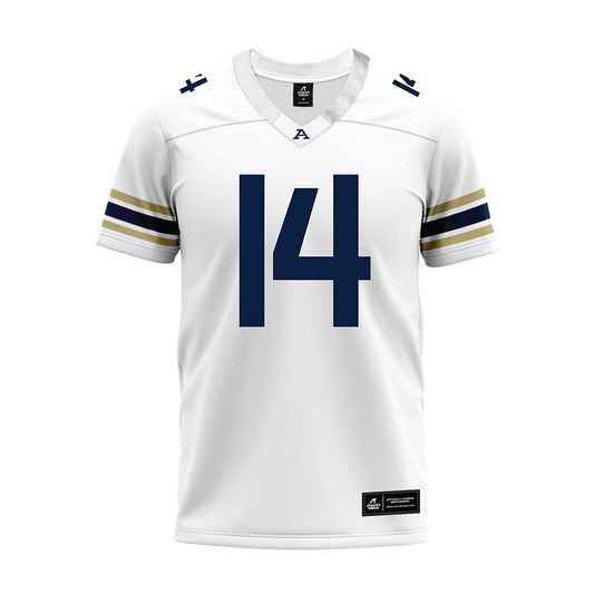 Akron - NCAA Football : Ben Kamara - White Premium Football Jersey-0