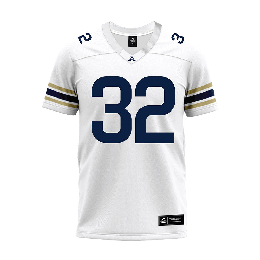 Akron - NCAA Football : Dominic Monz - White Premium Football Jersey-0