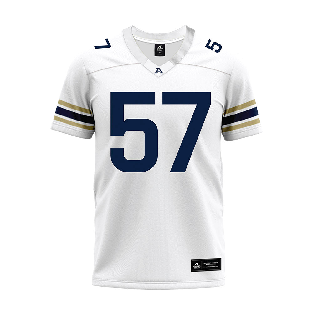 Akron - NCAA Football : elijah davis - White Premium Football Jersey-0