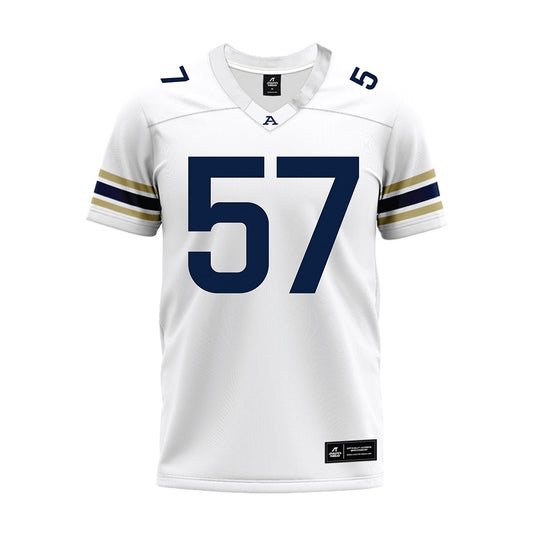 Akron - NCAA Football : Delvin Morris - White Premium Football Jersey-0