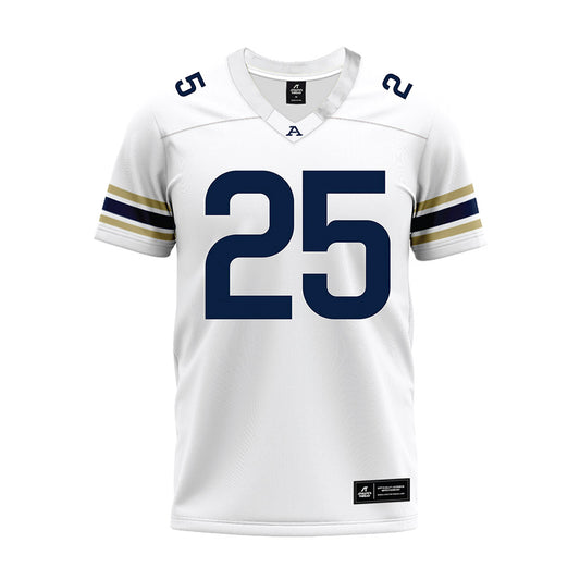 Akron - NCAA Football : Chris Gee - White Premium Football Jersey-0