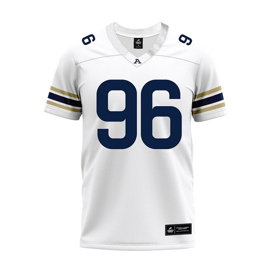 Akron - NCAA Football : Zy Brockington - White Premium Football Jersey-0