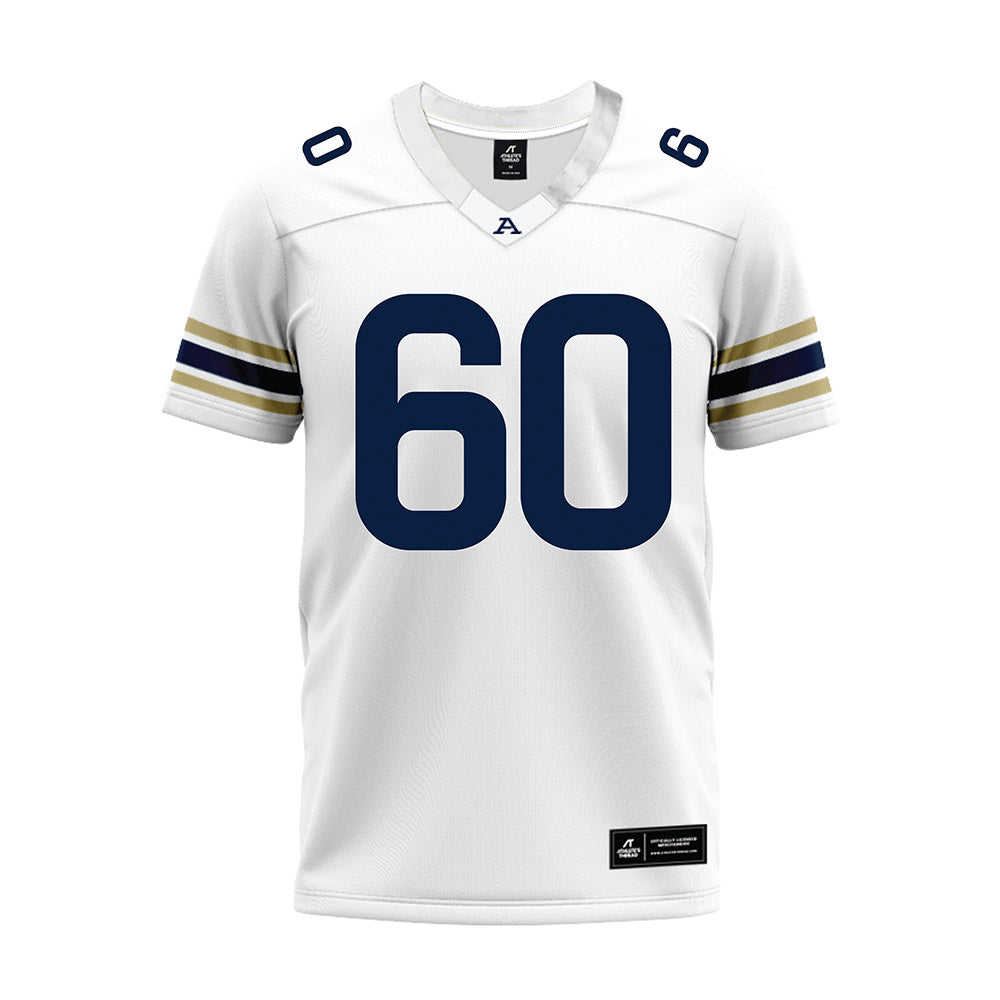 Akron - NCAA Football : Jeremiah Ndaiga - White Premium Football Jersey-0