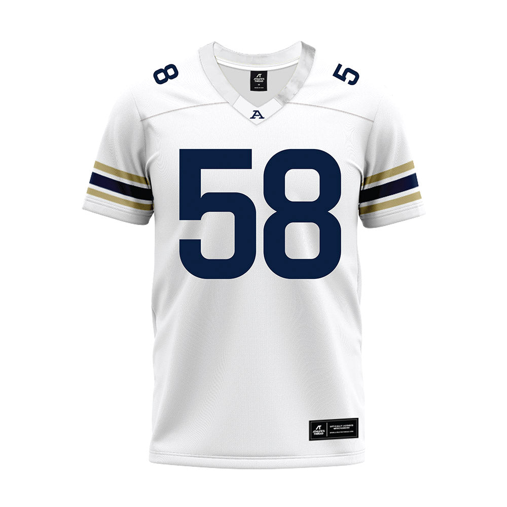 Akron - NCAA Football : Alex Fox - White Premium Football Jersey-0