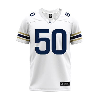 Akron - NCAA Football : Jahvon Frazier - White Premium Football Jersey-0