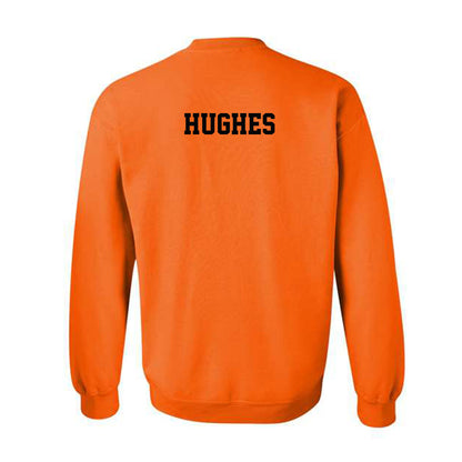 Oklahoma State - NCAA Wrestling : Cael Hughes - Classic Shersey Crewneck Sweatshirt-1