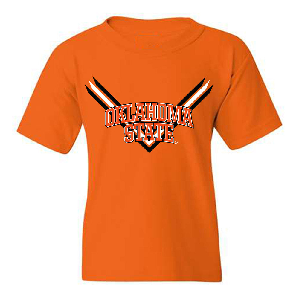 Oklahoma State - NCAA Wrestling : Kolter Burton - Classic Shersey Youth T-Shirt-0
