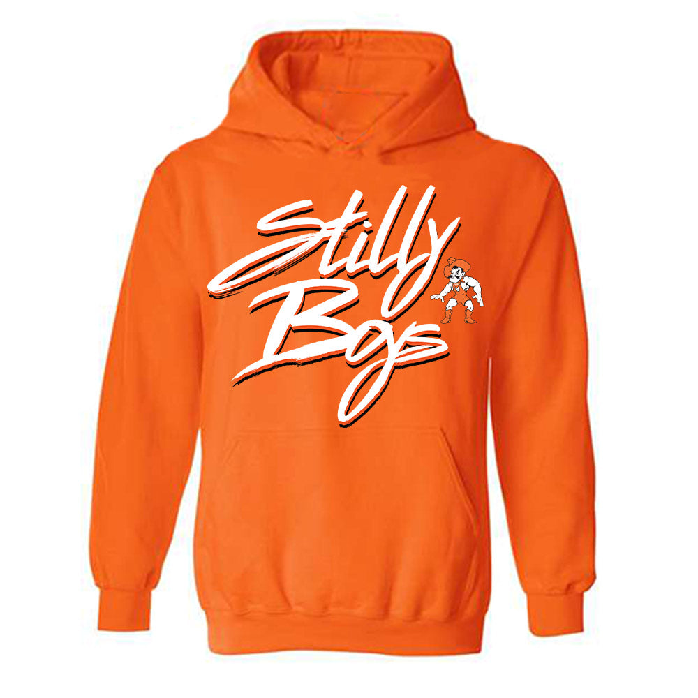 Oklahoma State - NCAA Wrestling : Zack Ryder - Classic Shersey Hooded Sweatshirt-0