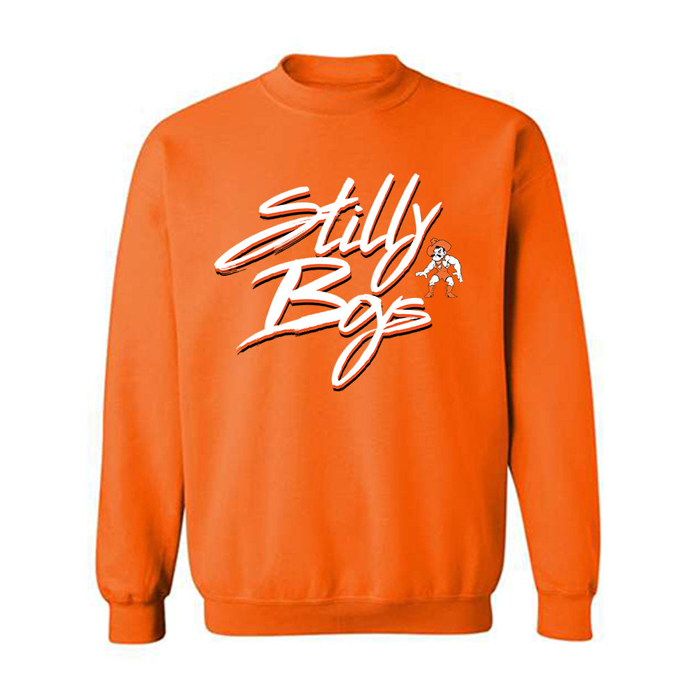 Oklahoma State - NCAA Wrestling : Zack Ryder - Classic Shersey Crewneck Sweatshirt-0
