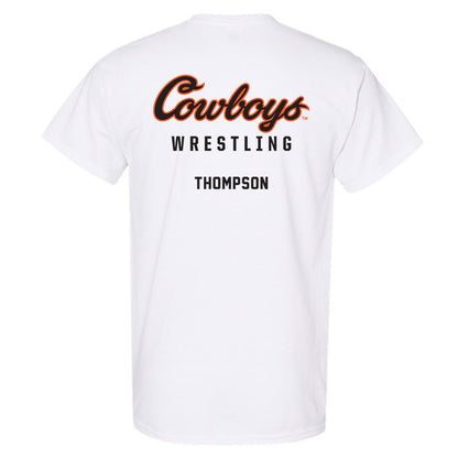 Oklahoma State - NCAA Wrestling : Brayden Thompson - Classic Shersey T-Shirt-1