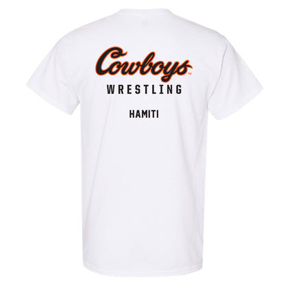 Oklahoma State - NCAA Wrestling : Jake Hamiti - Classic Shersey T-Shirt-1