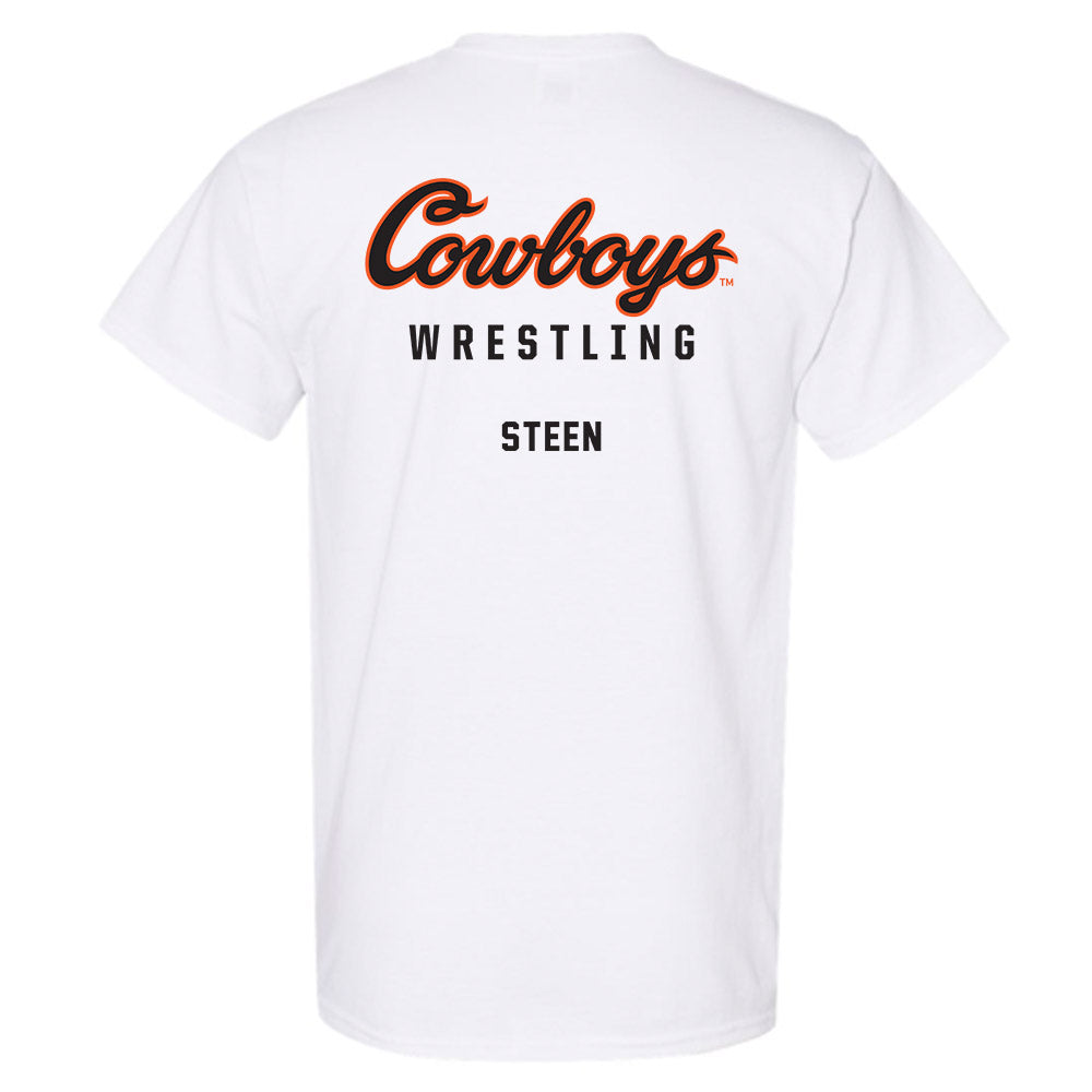 Oklahoma State - NCAA Wrestling : Gary Steen - Classic Shersey T-Shirt-1