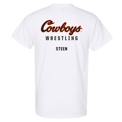 Oklahoma State - NCAA Wrestling : Gary Steen - Classic Shersey T-Shirt-1