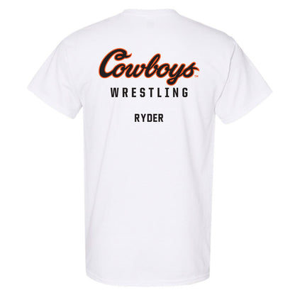 Oklahoma State - NCAA Wrestling : Zack Ryder - Classic Shersey T-Shirt-1
