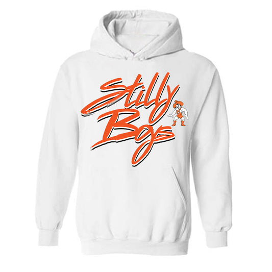 Oklahoma State - NCAA Wrestling : Kolter Burton - Classic Shersey Hooded Sweatshirt-0