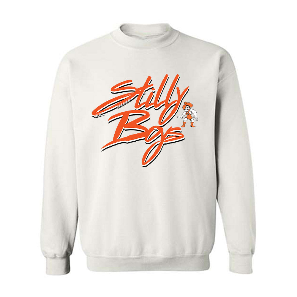 Oklahoma State - NCAA Wrestling : Kolter Burton - Classic Shersey Crewneck Sweatshirt-0
