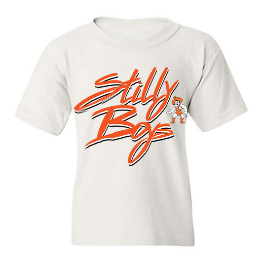 Oklahoma State - NCAA Wrestling : Brayden Thompson - Classic Shersey Youth T-Shirt-0