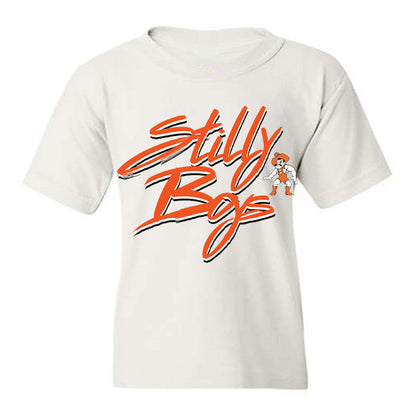 Oklahoma State - NCAA Wrestling : Kolter Burton - Classic Shersey Youth T-Shirt-0