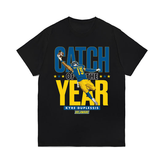 Delaware - NCAA Football : Kyre Duplessis - Catch of the Year Comfort Colors T-Shirt-0