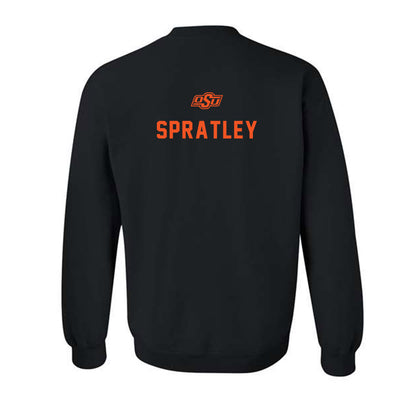 Oklahoma State - NCAA Wrestling : Troy Spratley - Classic Shersey Crewneck Sweatshirt-1