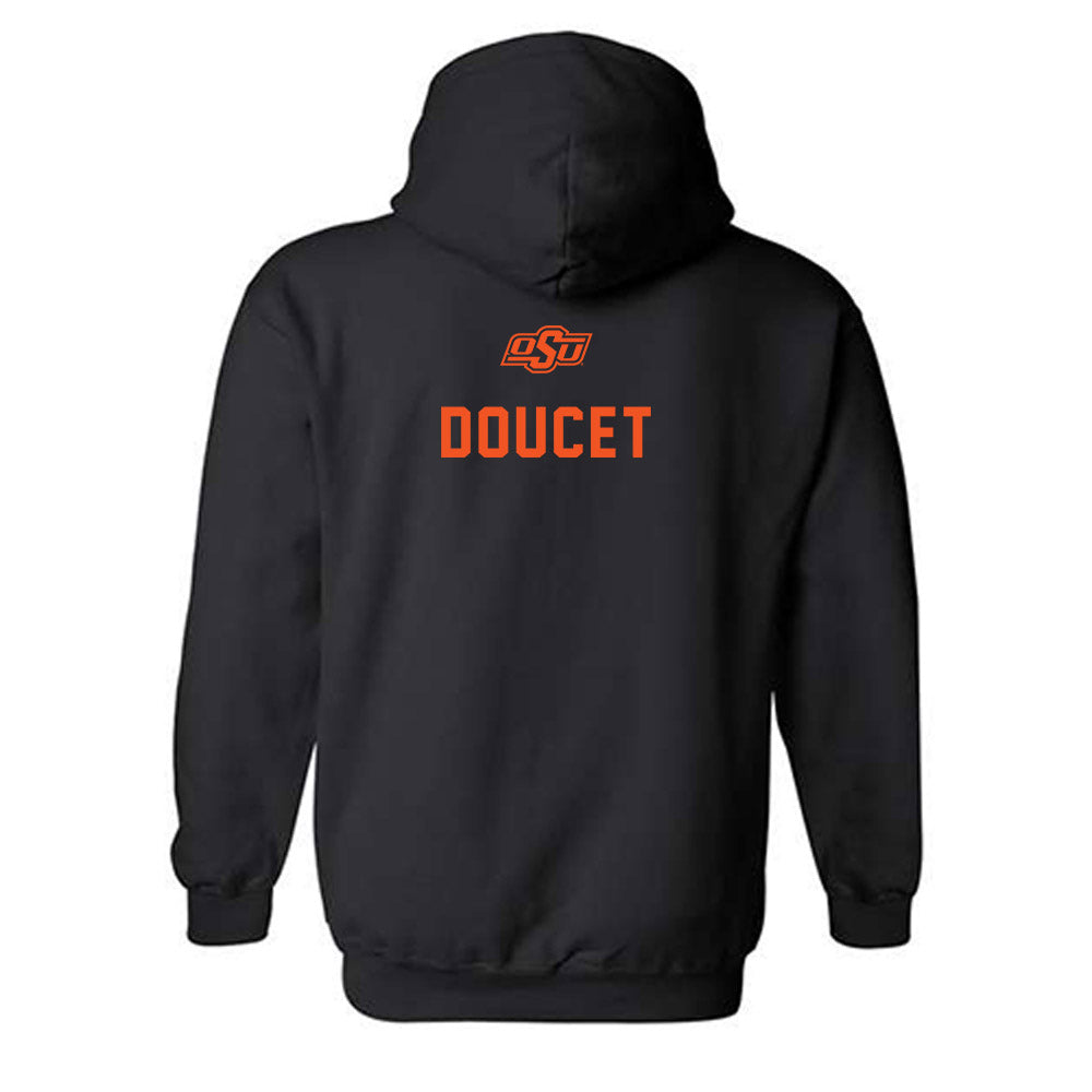 Oklahoma State - NCAA Wrestling : Konner Doucet - Classic Shersey Hooded Sweatshirt-1