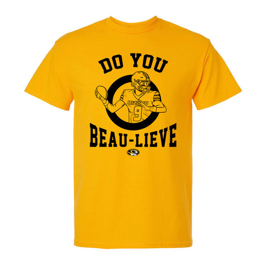 Missouri - NCAA Football : Beau Pribula - Caricature Ultra Cotton T-Shirt-0