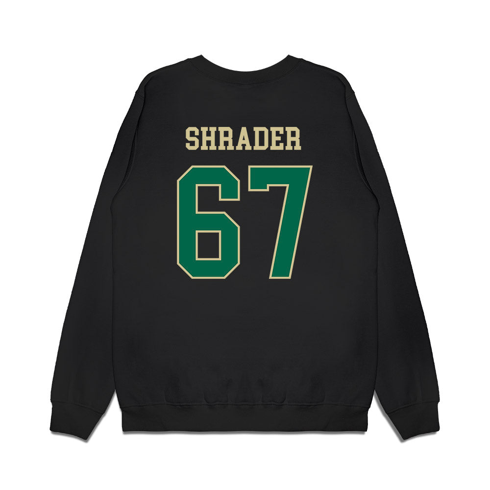 USF - NCAA Football : Thomas Shrader - Graphic Tee Premium Crewneck Sweatshirt-1