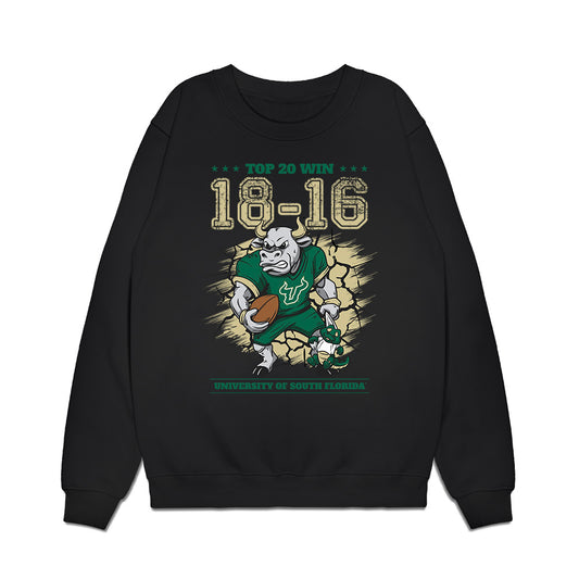 USF - NCAA Football : George Brown - Graphic Tee Premium Crewneck Sweatshirt-0