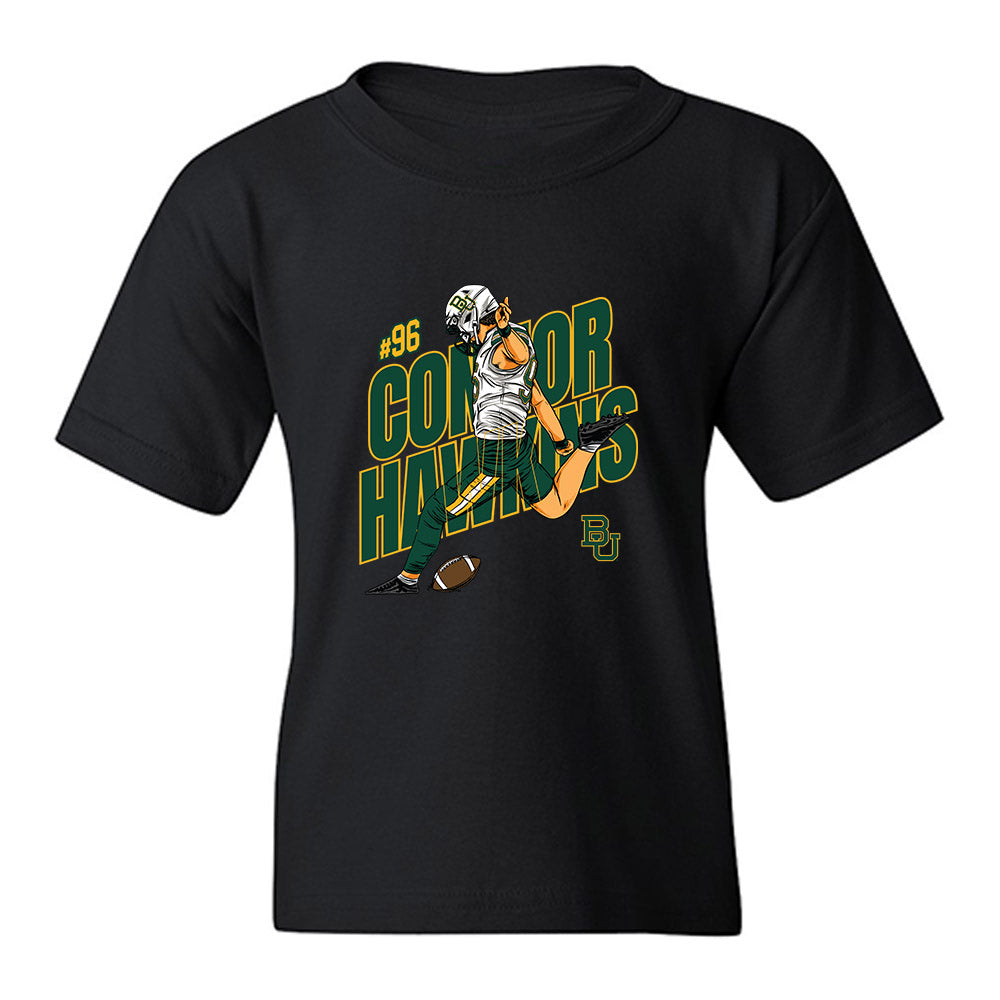 Baylor - NCAA Football : Connor Hawkins - Graphic Tee Youth T-Shirt-0