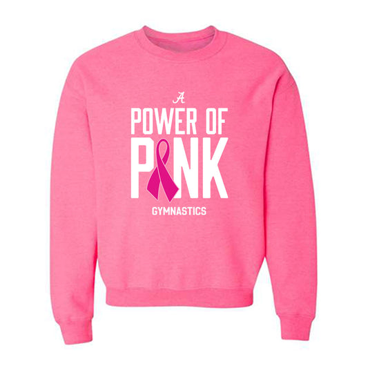 Alabama - NCAA Women's Gymnastics : Power of Pink Alternate Crewneck Sweatshirt-0