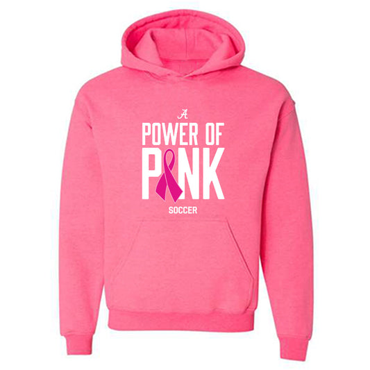 Alabama - NCAA Women's Soccer : Power of Pink Alternate Hooded Sweatshirt-0