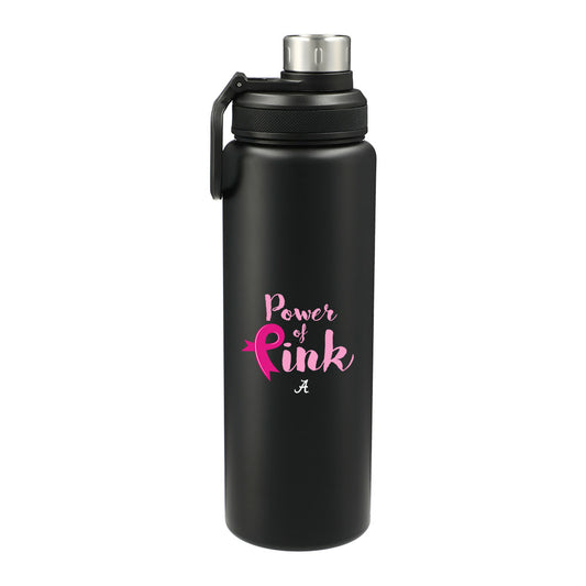 Alabama - Power of Pink 32oz Stainless Steel Bottle-0