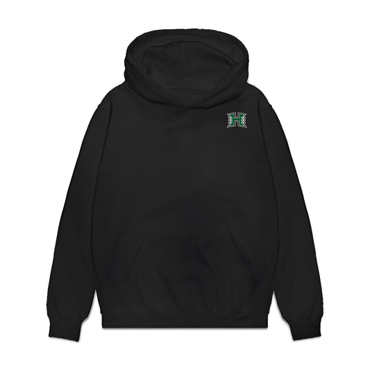 Hawaii - NCAA Football : Kansei Matsuzawa - Collage Premium Hooded Sweatshirt-0