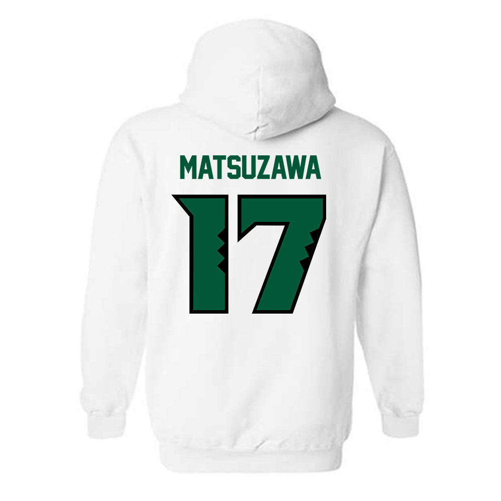 Hawaii - NCAA Football : Kansei Matsuzawa - Sports Shersey Hooded Sweatshirt-1