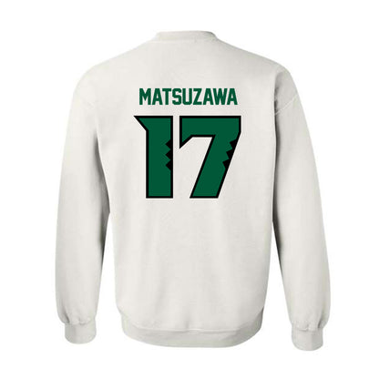 Hawaii - NCAA Football : Kansei Matsuzawa - Sports Shersey Crewneck Sweatshirt-1