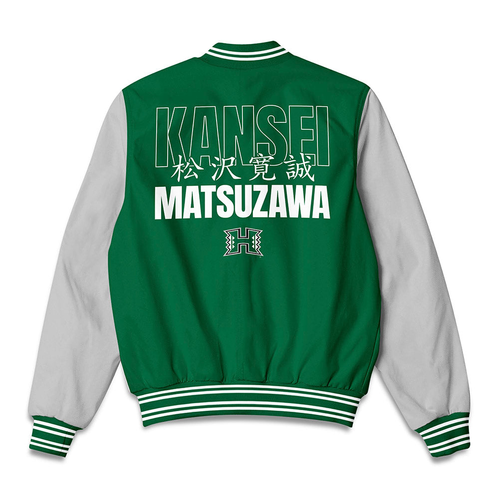 Hawaii - NCAA Football : Kansei Matsuzawa - Bomber Jacket-1