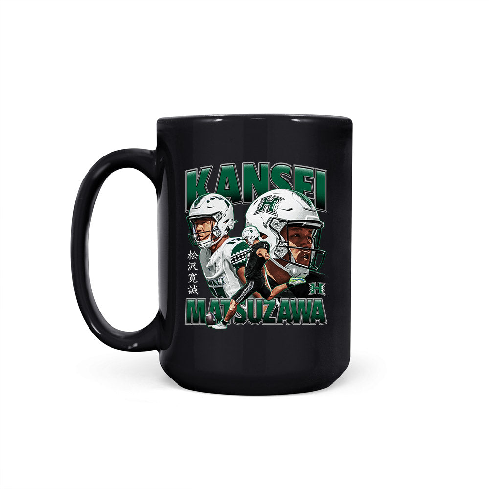 Hawaii - NCAA Football : Kansei Matsuzawa - Coffee Mug-1
