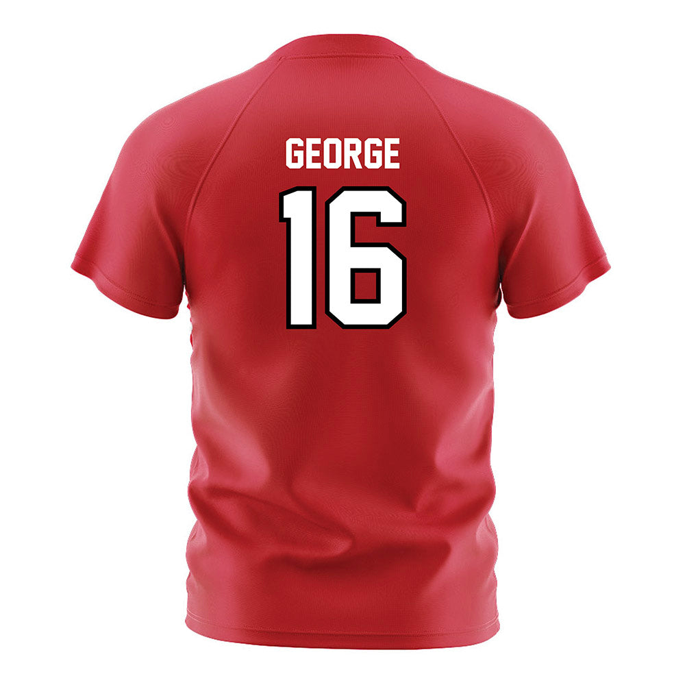 Fairfield - NCAA Women's Soccer : Phoebe George - Red Soccer Jersey-1