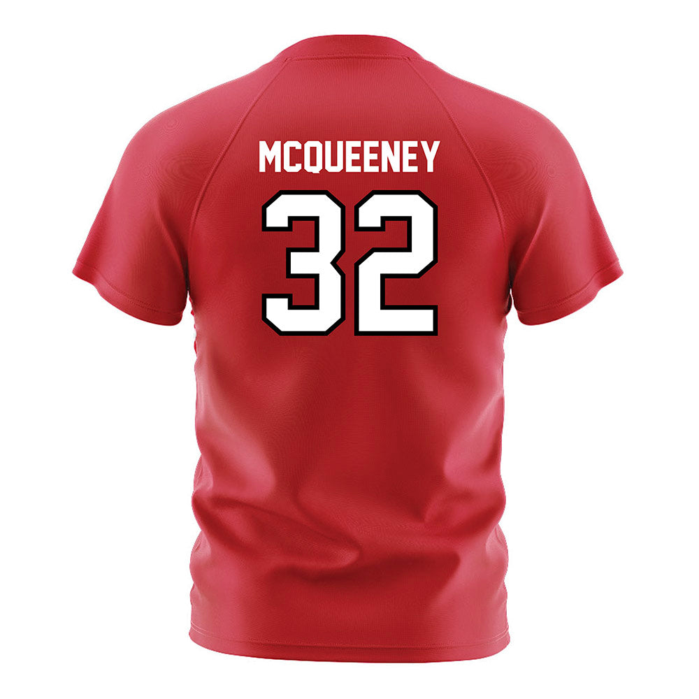 Fairfield - NCAA Women's Soccer : Kaitlyn McQueeney - Red Soccer Jersey-1