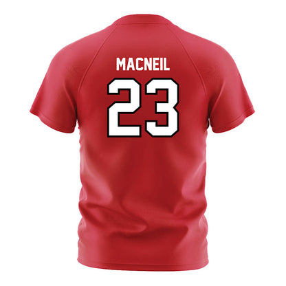 Fairfield - NCAA Women's Soccer : Arden MacNeil - Red Soccer Jersey-1