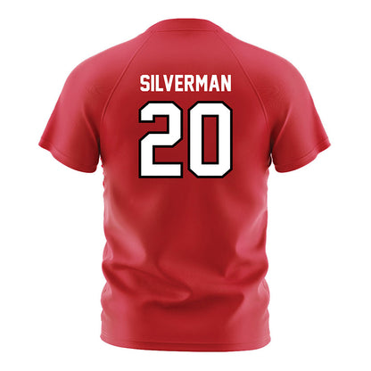 Fairfield - NCAA Women's Soccer : aubrey silverman - Red Soccer Jersey-1
