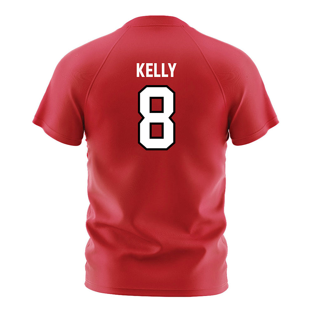 Fairfield - NCAA Women's Soccer : Caroline Kelly - Red Soccer Jersey-1