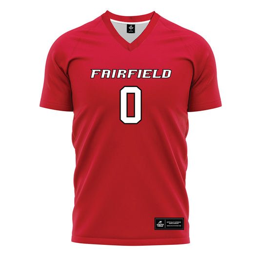 Fairfield - NCAA Women's Soccer : Marilyn Dixon - Red Soccer Jersey-0