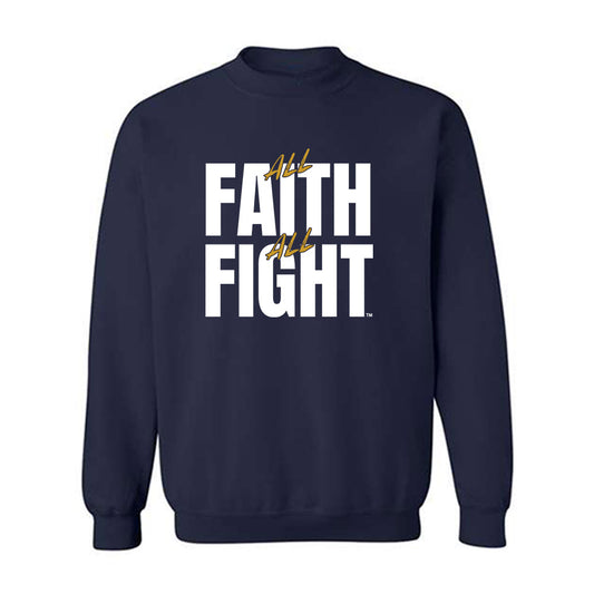 Notre Dame - NCAA Football : Christian Gray - All Faith, All Fight™ Crewneck Sweatshirt-0