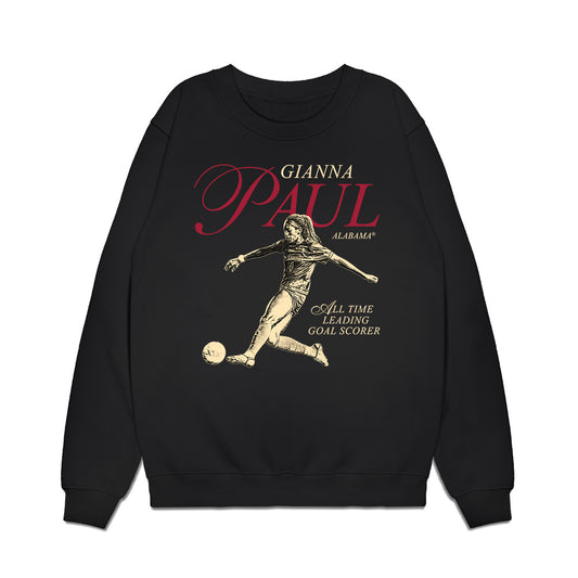 Alabama - NCAA Women's Soccer : Gianna Paul - Legacy Premium Crewneck Sweatshirt-0