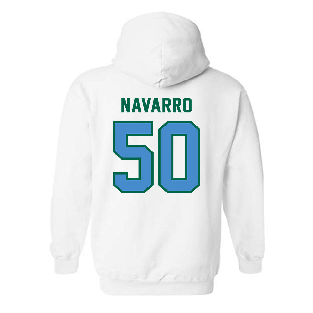 Tulane - NCAA Baseball : LuisPablo Navarro - Classic Shersey Hooded Sweatshirt-1