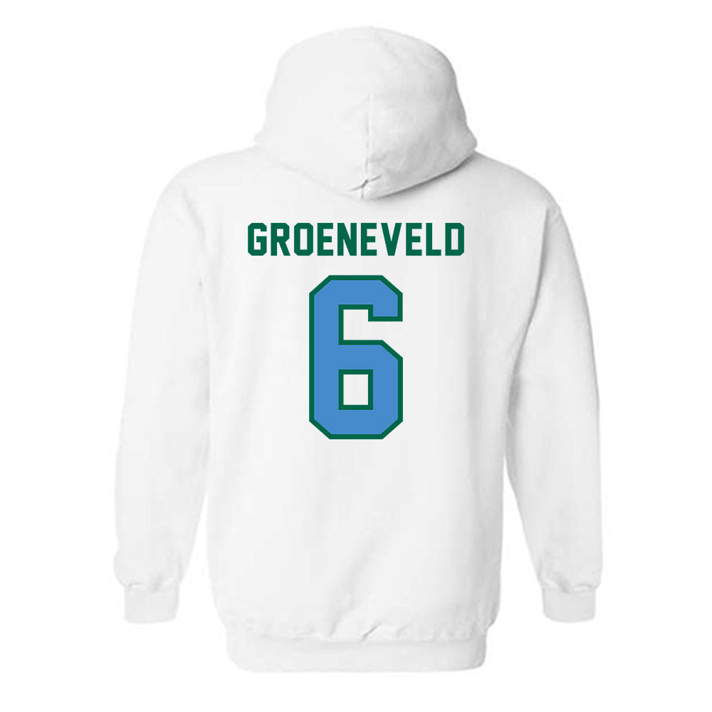 Tulane - NCAA Baseball : Aj Groeneveld - Classic Shersey Hooded Sweatshirt-1