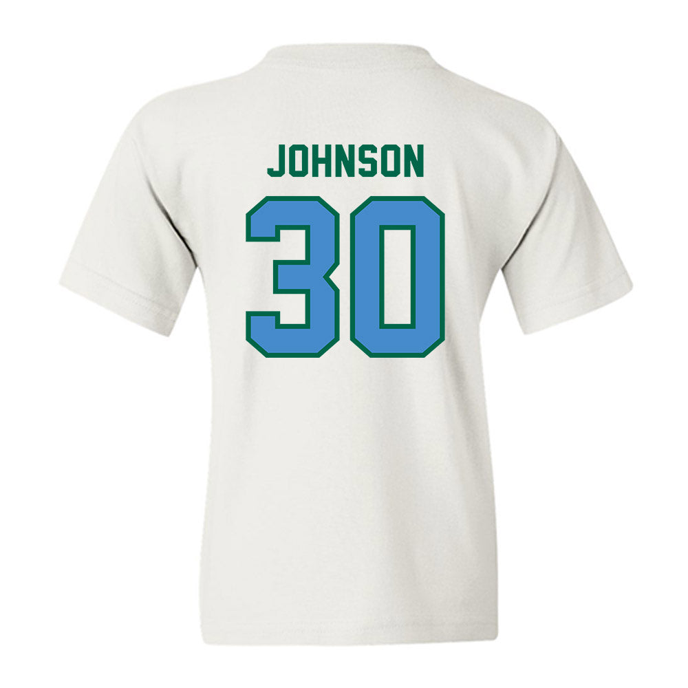 Tulane - NCAA Baseball : Nate Johnson - Classic Shersey Youth T-Shirt-1